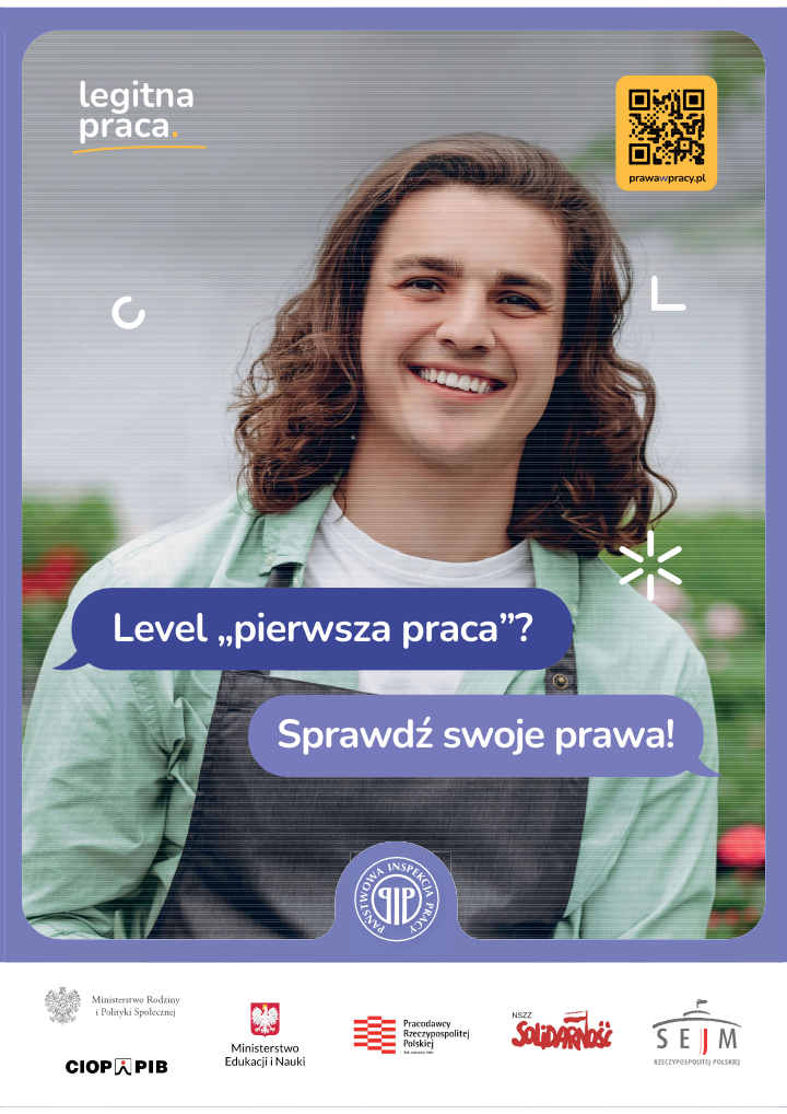 Plakat - legitna praca z PIP