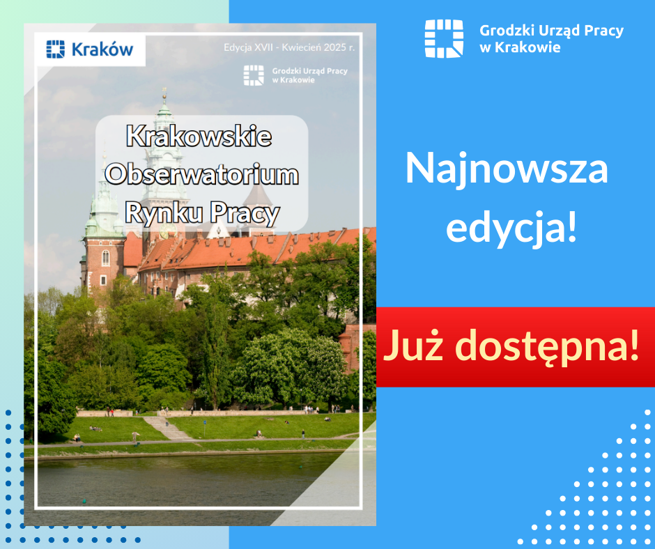 Zdjęcie artykułu XVII edycja Krakowskiego Obserwatorium Rynku Pracy już dostępna