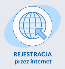 Rejestracja przez Internet