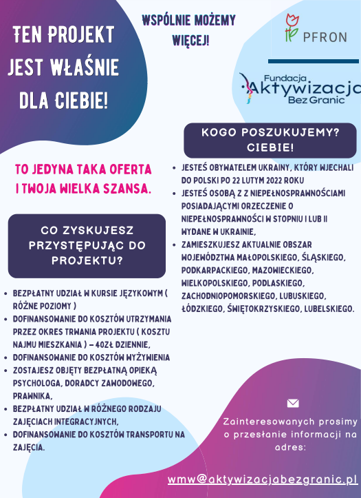 Projekt PFRON