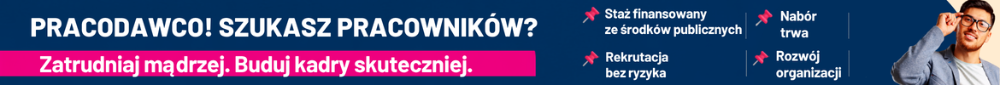 Baner staże efs