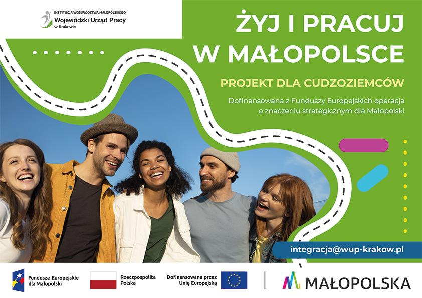 Projekt Żyj i pracuj w Malopolsce