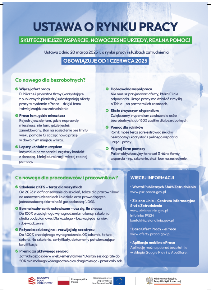plakat informacyjny