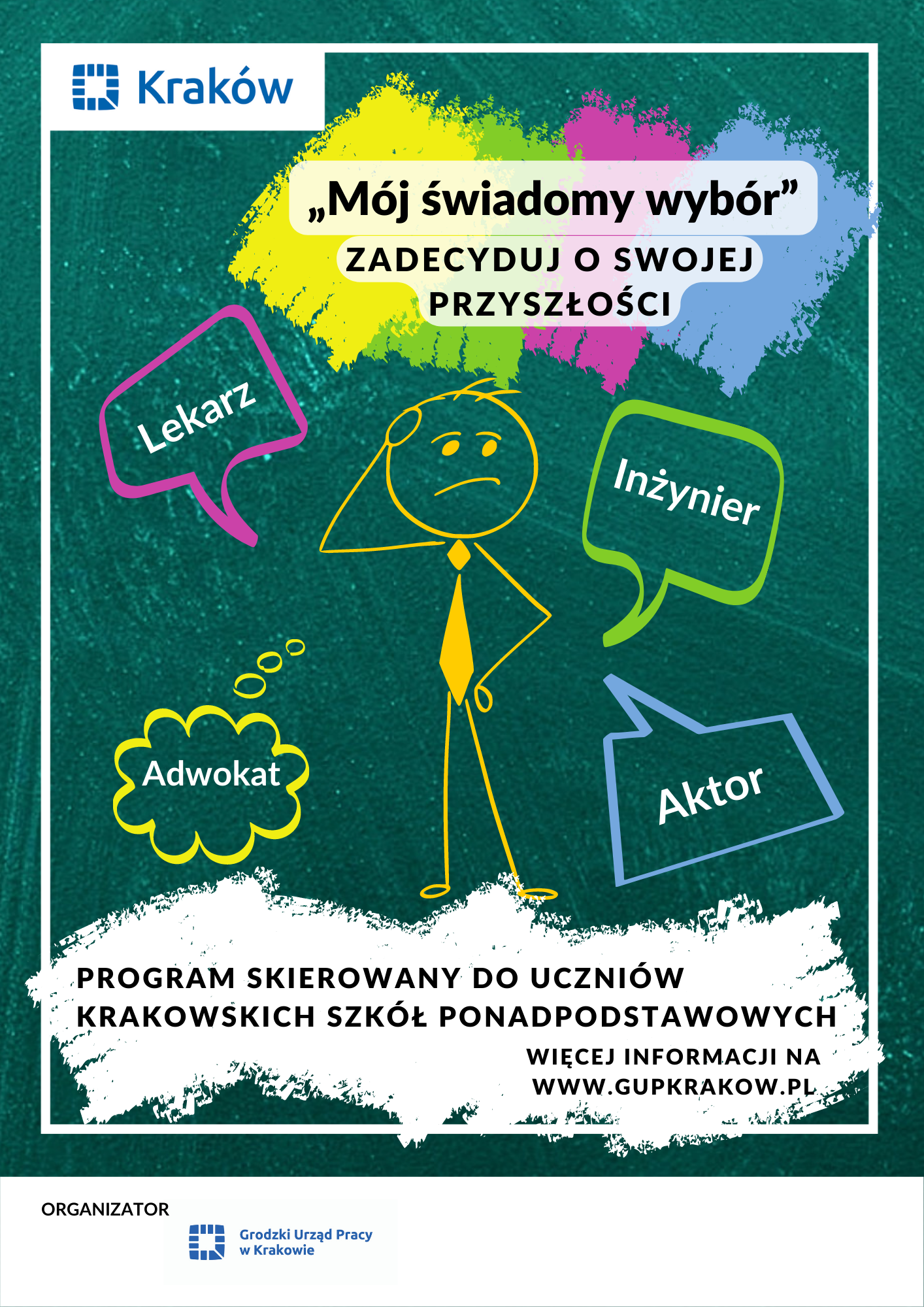 Obrazek dla: „Mój Świadomy Wybór” - bezpłatny program dla krakowskich szkół ponadpodstawowych!